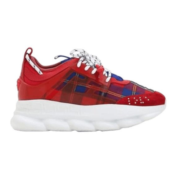 Versace | Shoes | Versace X Luisaviaroma Chain Reaction Sneakers | Poshmark